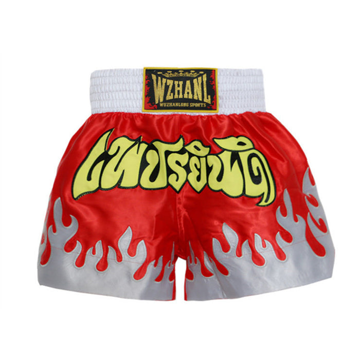 Wudaolong Thai Boxing Shorts Sanda boxing clothing UFC MMA combat training professional competition shorts