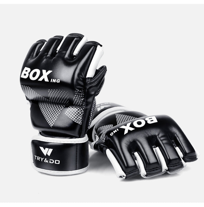 Boxing Gloves Male Half-Finger Training Free Boxing Gloves