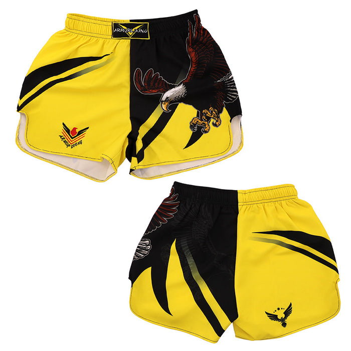 Quick Drying Training Shorts Men's Thai Boxing Fitness Shorts