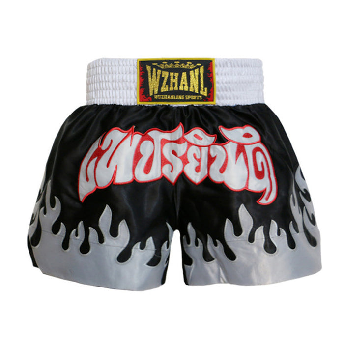 Wudaolong Thai Boxing Shorts Sanda boxing clothing UFC MMA combat training professional competition shorts